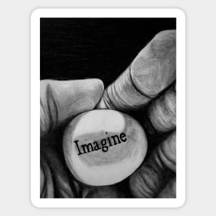 Imagine Sticker